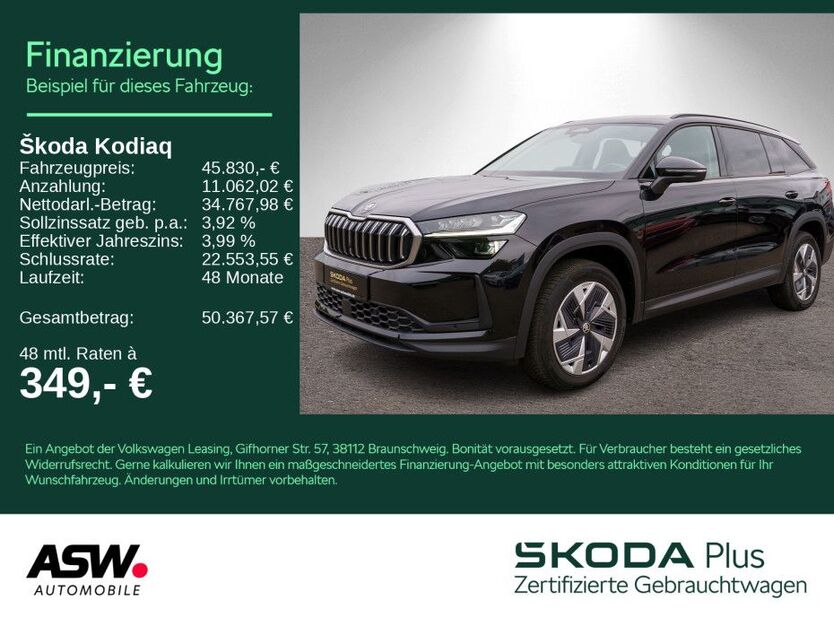 Skoda Kodiaq 25.600 km 45.830 € Heilbronn 74076