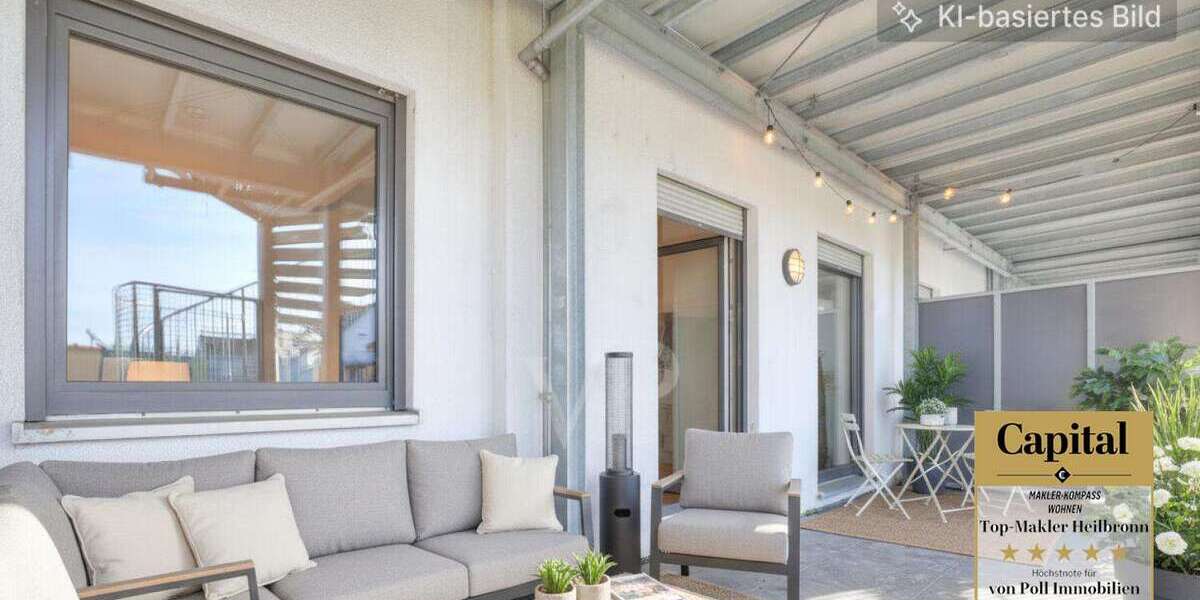 Etagenwohnung Heilbronn - 2 Zimmer, 73 m&sup2;, 295.000&euro; | Angebot:26113512