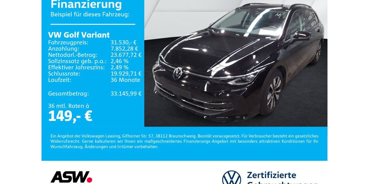 VW Golf 22.700 km 31.530 € Bad Rappenau 74906