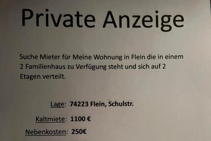 Mietwohnung in Flein 5 zimmer