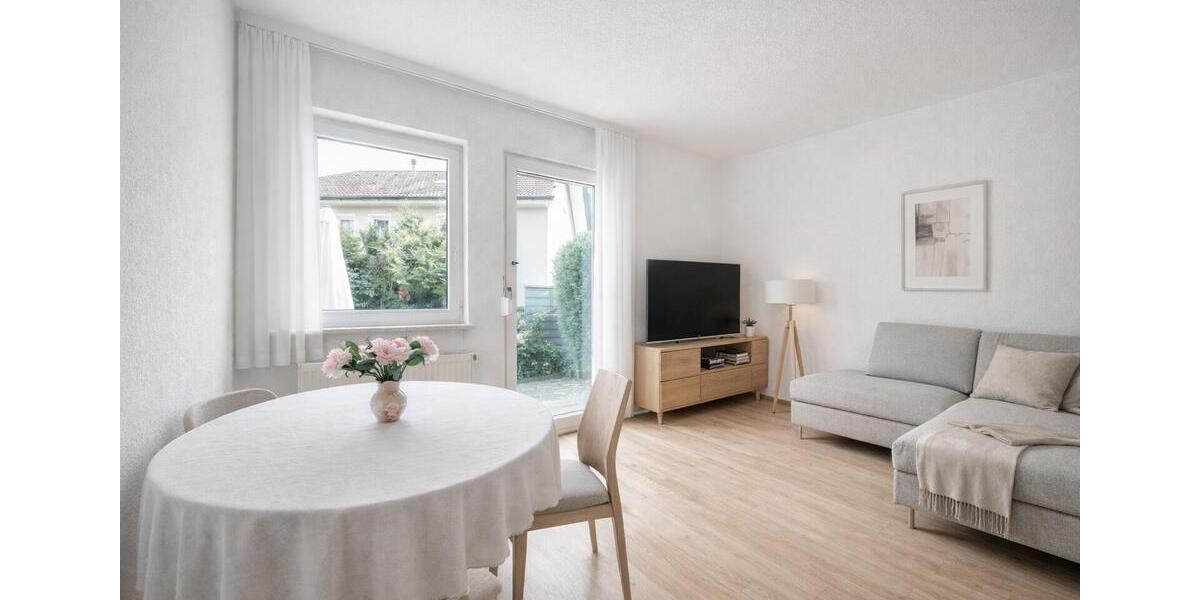 Erstbezug nach Renovierung: 3-Zimmer-Wohnung mit Terrasse und kleinem Garten 3 zimmer