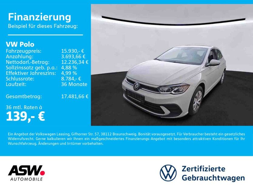 VW Polo 17.600 km 15.930 € Bad Rappenau 74906