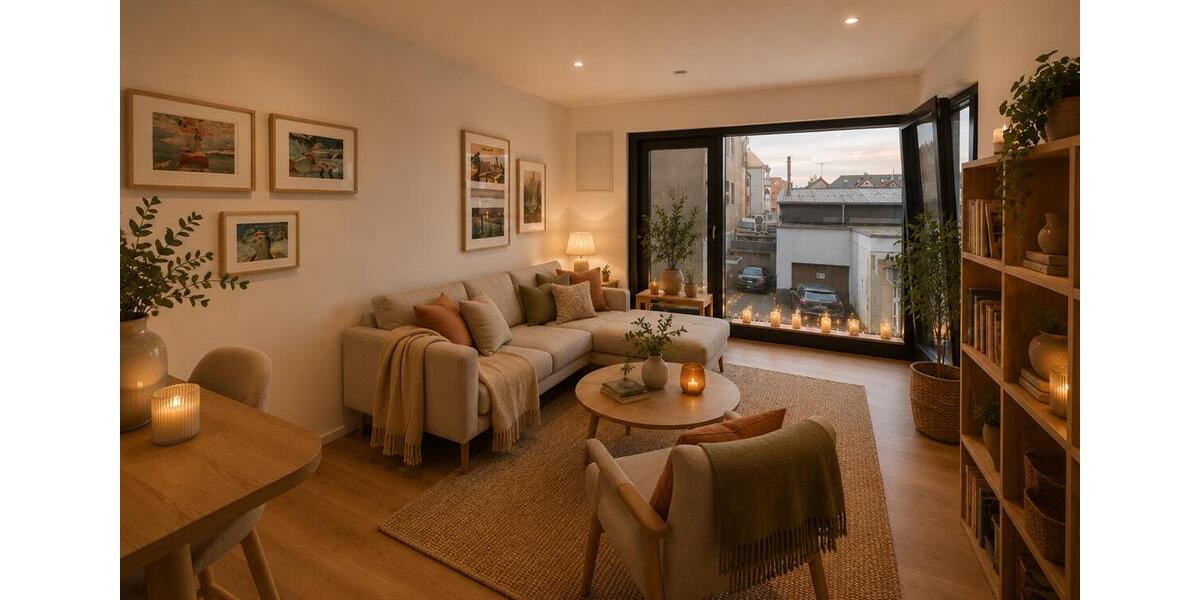 Etagenwohnung Heilbronn Kernstadt - 2 Zimmer, 54 m&sup2;, 1.026&euro; | Angebot:26548212