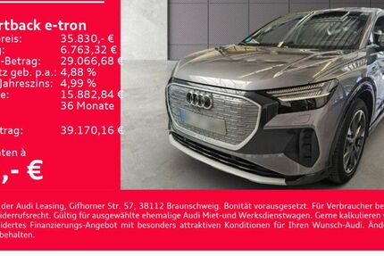 Audi Q4 e-tron 86.600 km 35.830 &euro; Heilbronn 74074