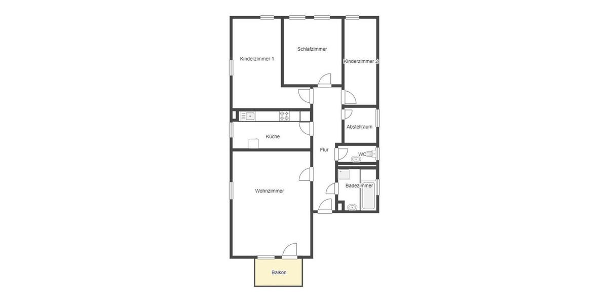Dachgeschoßwohnung Markgröningen - 4.5 Zimmer, 92 m&sup2;, 369.000&euro; | Angebot:26704117