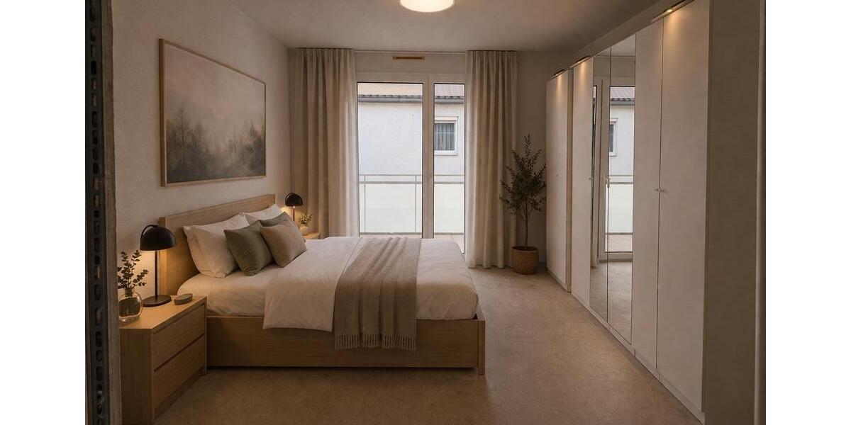 Etagenwohnung Bad Friedrichshall - 2 Zimmer, 52 m&sup2;, 1.250&euro; | Angebot:26323338