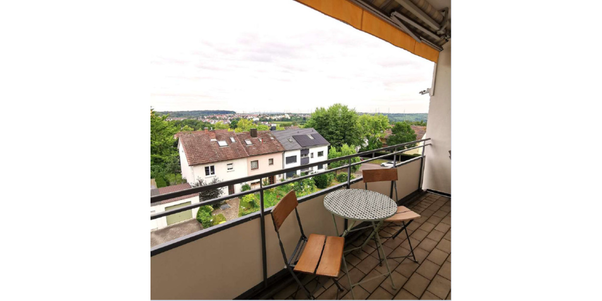 Helle 3,5-Zimmer Wohnung im 3. OG in Ludwigsburg mit Westbalkon 3.5 zimmer