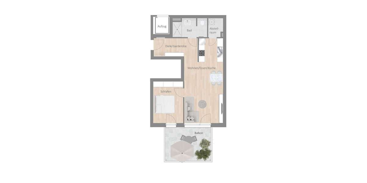 Wohnung zum Mieten in Besigheim 1.075 € 67.32 m² 2.5 zimmer