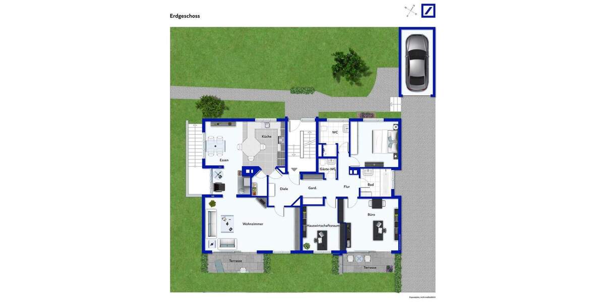 Vielfältig nutzbares 4-Familienhaus in gefragter Lage von Ludwigsburg-Pflugfelden 1 zimmer