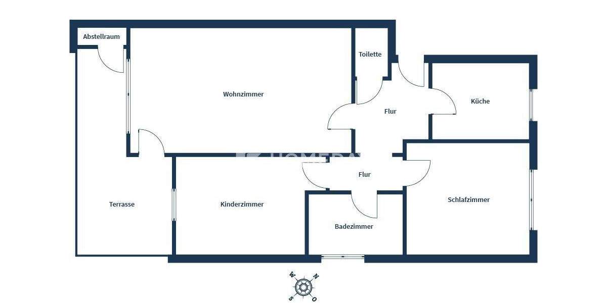Etagenwohnung Öhringen - 3 Zimmer, 80 m&sup2;, 249.000&euro; | Angebot:24973982