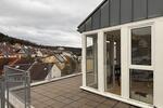 Penthouse-Feeling in Mosbach – Dachterrasse, Aufzug & Tiefgarage 1 zimmer
