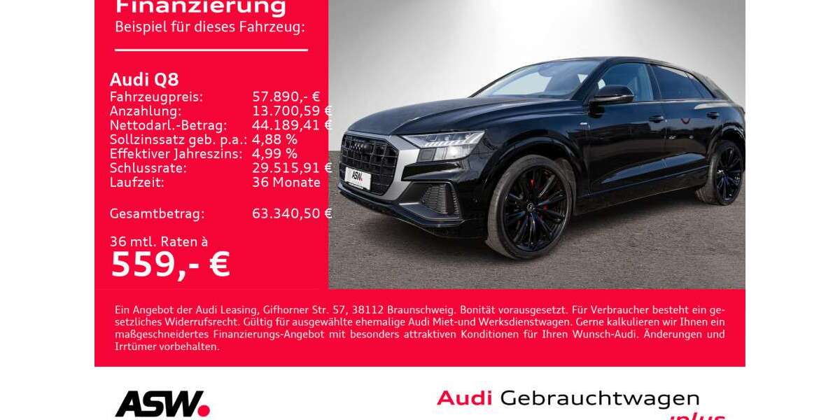 Audi Q8 67.900 km 57.890 &euro; Heilbronn 74074
