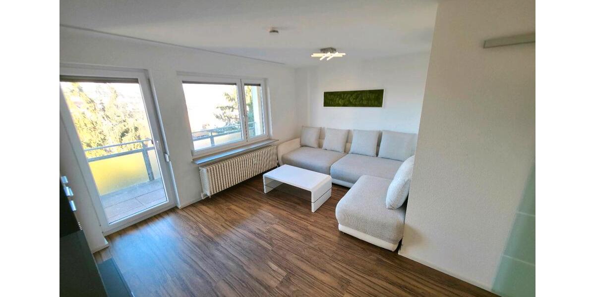 Möblierte 2-Zimmer-Wohnung mit Balkon & traumhafter Aussicht 2 zimmer
