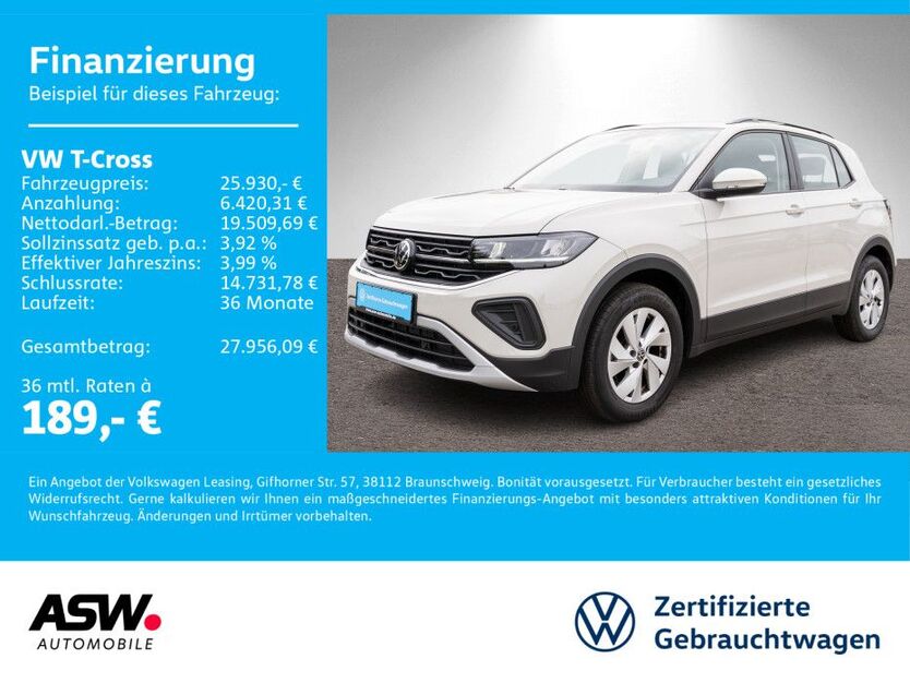 VW T-Cross 4.990 km 25.930 € Bad Rappenau 74906