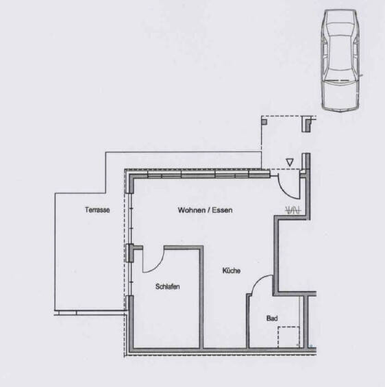 Etagenwohnung Ilsfeld / Auenstein Auenstein - 2 Zimmer, 65 m&sup2;, 950&euro; | Angebot:26402310