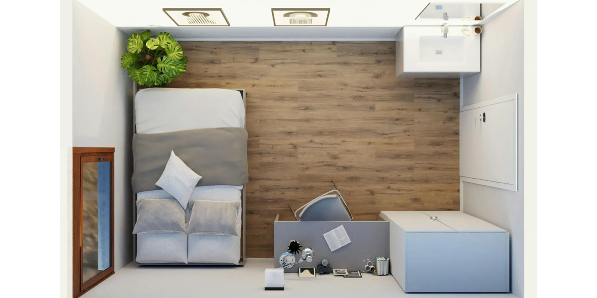 Etagenwohnung Ludwigsburg Eglosheim - 1 Zimmer, 10 m&sup2;, 399&euro; | Angebot:24805977