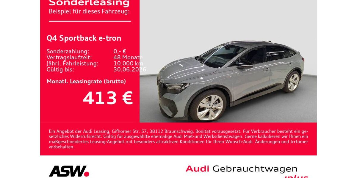 Audi Q4 e-tron 8.900 km 43.930 &euro; Heilbronn 74074