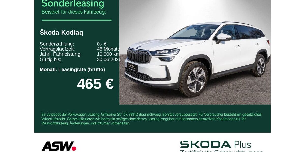 Skoda Kodiaq 20.400 km 41.690 &euro; Heilbronn 74076