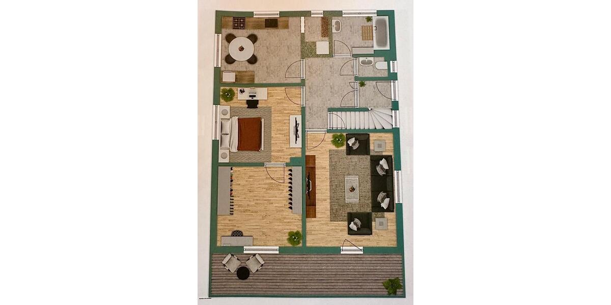 Erdgeschoßwohnung Mosbach - 3 Zimmer, 75 m&sup2;, 740&euro; | Angebot:26341217