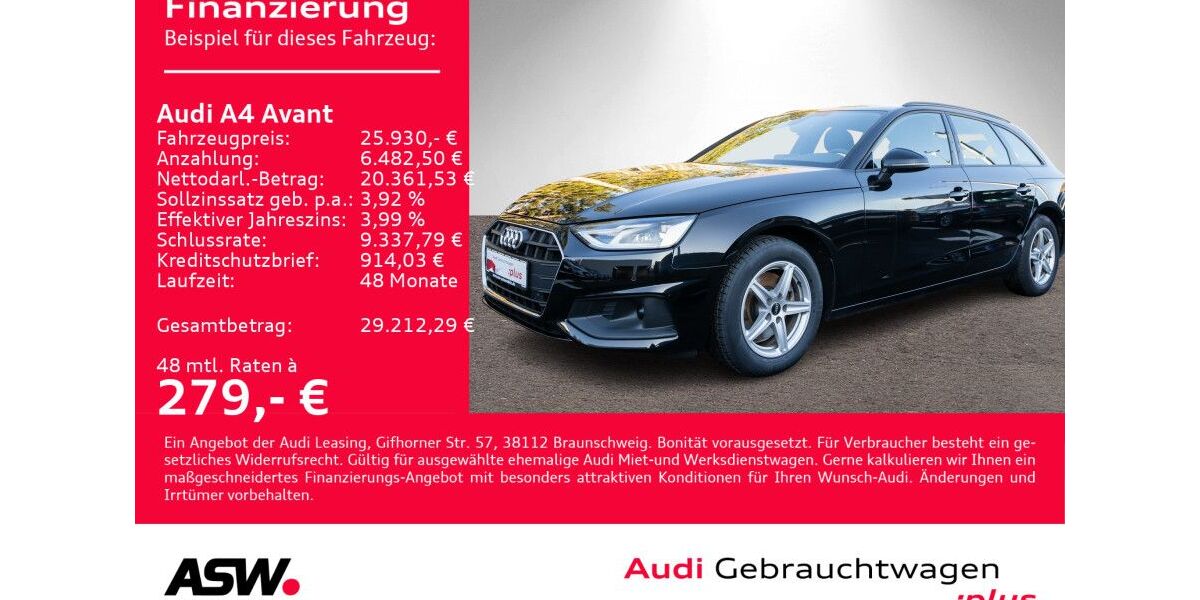 Audi A4 66.700 km 25.930 &euro; Heilbronn 74074
