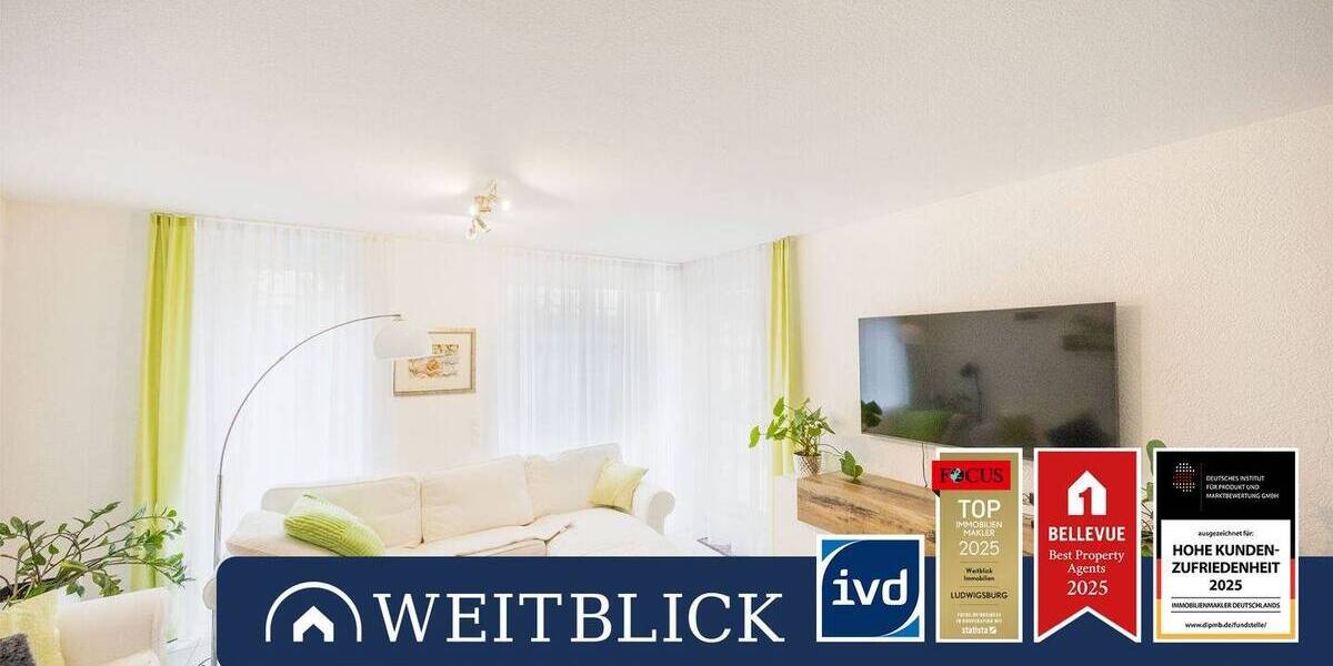 WEITBLICK: Wohntraum im Erdgeschoss! 3 zimmer