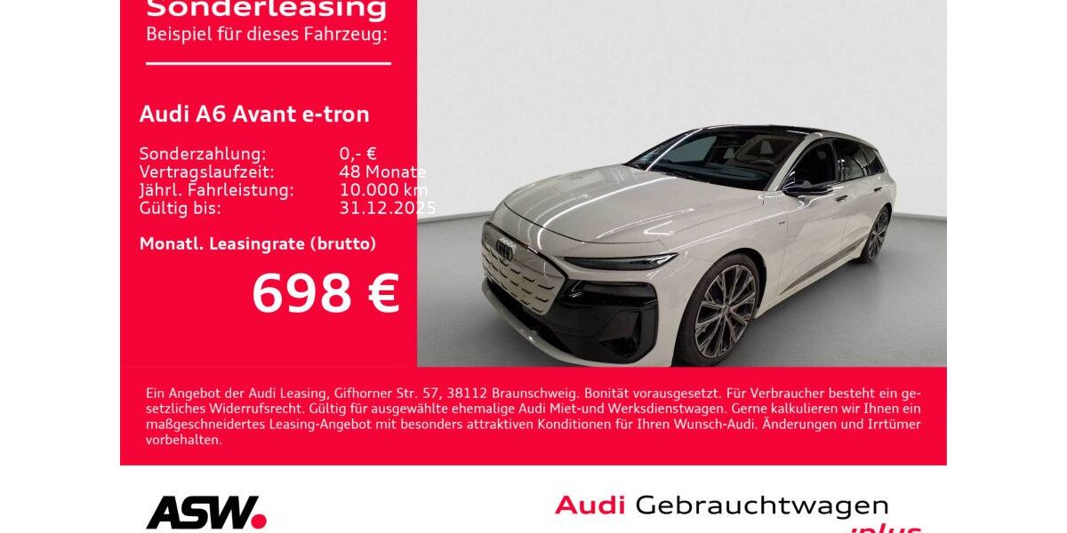 Audi A6 e-tron 17.990 km 78.930 € Heilbronn 74074