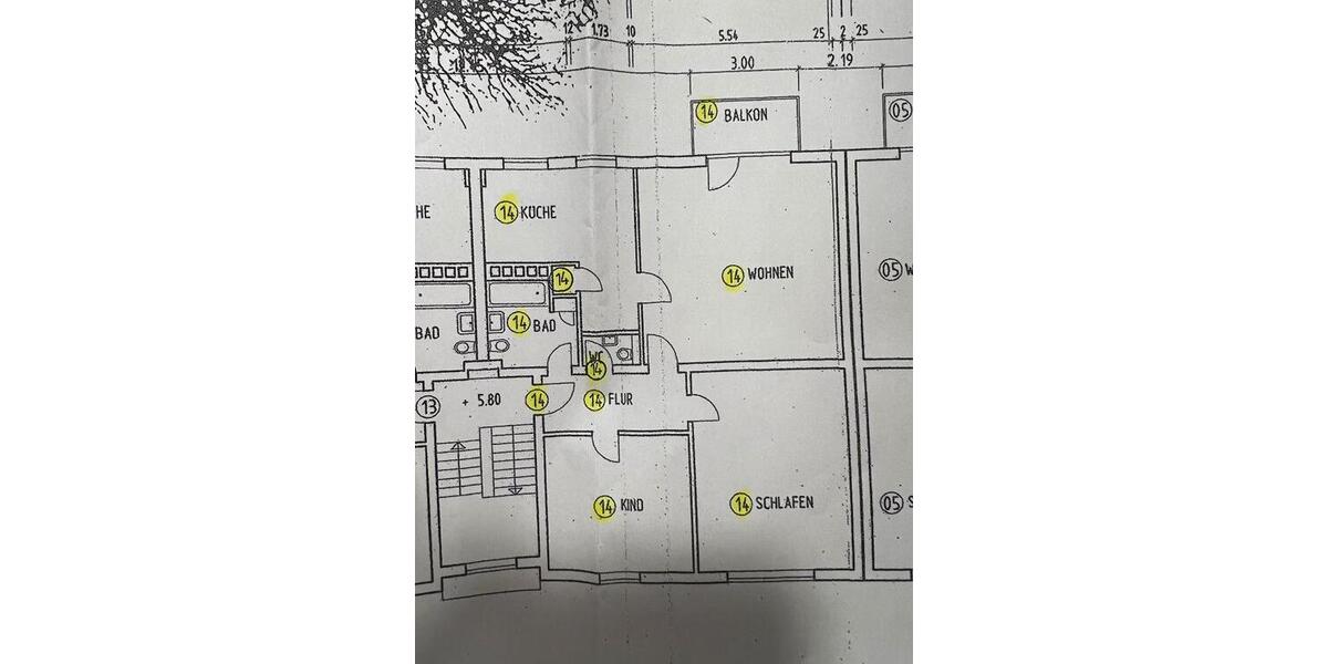 Provisionsfrei* Gepflegte 3-Zimmer-Wohnung mit Südbalkon in ruhiger Lage in HN - Etagenwohnung Heilbronn | Angebot:26387655