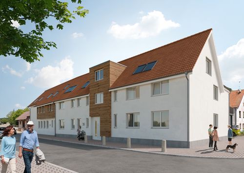 Erdgeschoßwohnung Sternenfels - 3 Zimmer, 83 m&sup2;, 1.100&euro; | Angebot:26384352