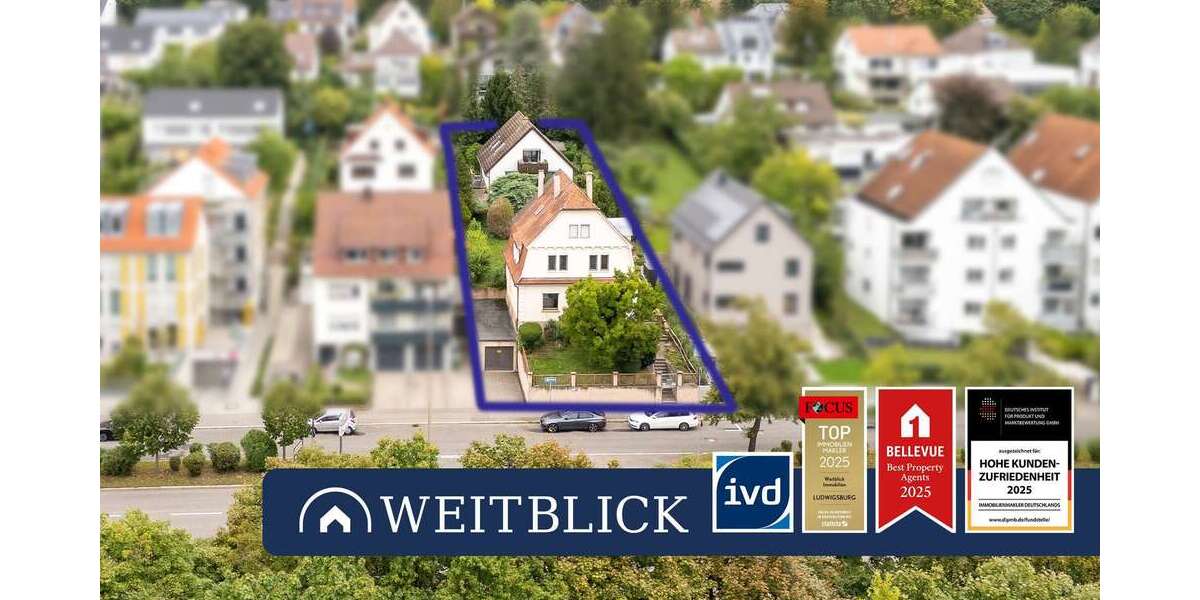 Einfamilienhaus Ludwigsburg Eglosheim - 15 Zimmer, 392 m&sup2;, 995.000&euro; | Angebot:25282382