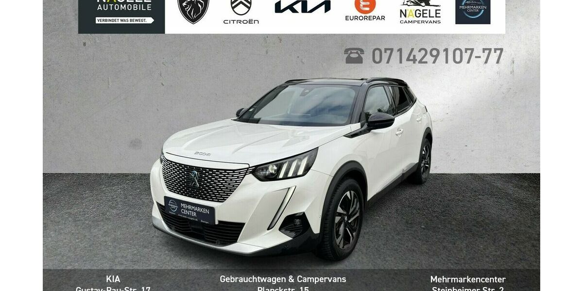Peugeot 2008 17.125 km 20.400 € Bietigheim-Bissingen 74321