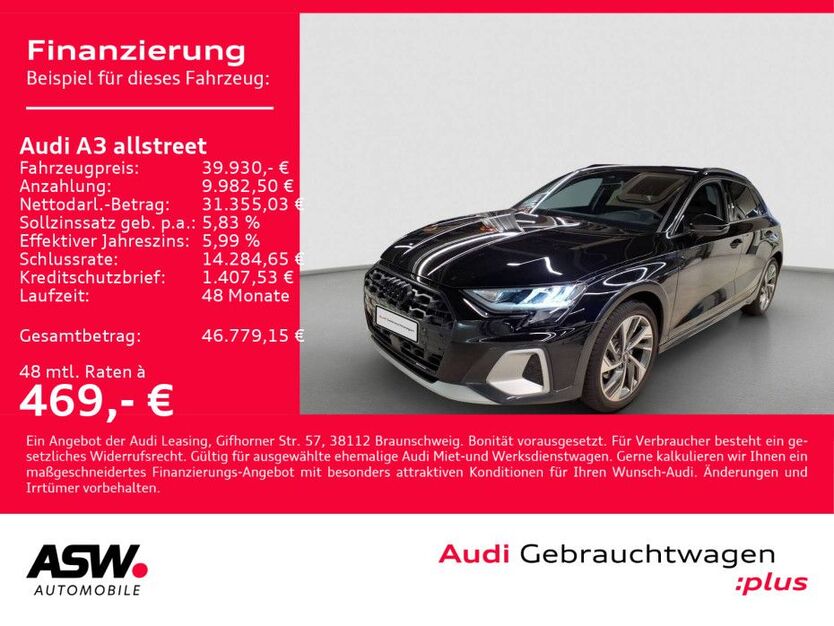 Audi A3 7.990 km 39.930 € Heilbronn 74074