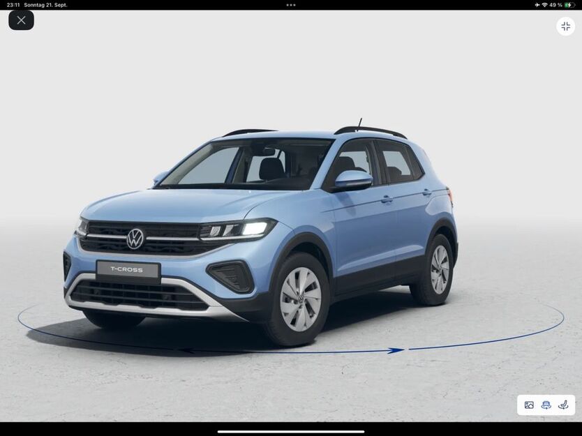 VW T-Cross 9.850 km 19.333 € Bad Friedrichshall 74177