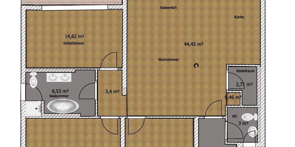 Große - neuwertige 4,5 Zimmer Wohnung zum Wohlfühlen - keine Provision VB 4 zimmer