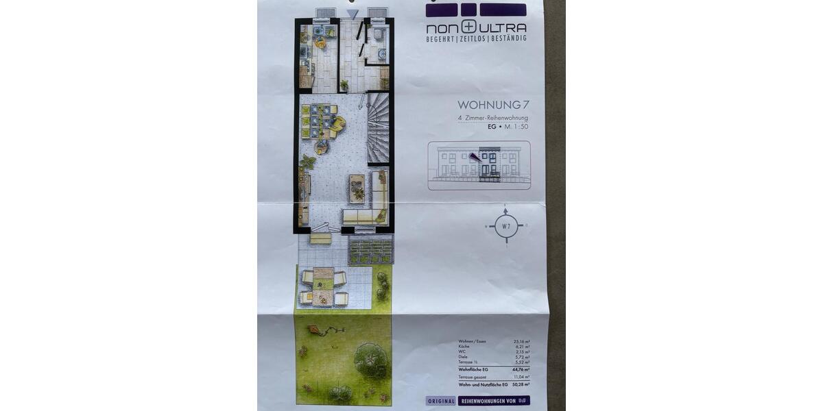 Reihenhaus Öhringen - 4 Zimmer, 123 m&sup2;, 469.000&euro; | Angebot:27132102