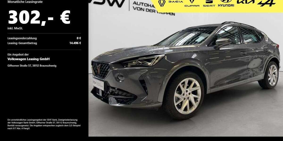 Cupra Formentor 22.900 km 24.480 &euro; Heilbronn 74076