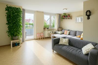 PERFEKTER SCHNITT IN EINEM SEHR GEPFLEGTEN HAUS - Etagenwohnung Markgröningen | Angebot:25420112