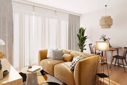 Sonnige Wohnung mit großer Loggia 2 zimmer