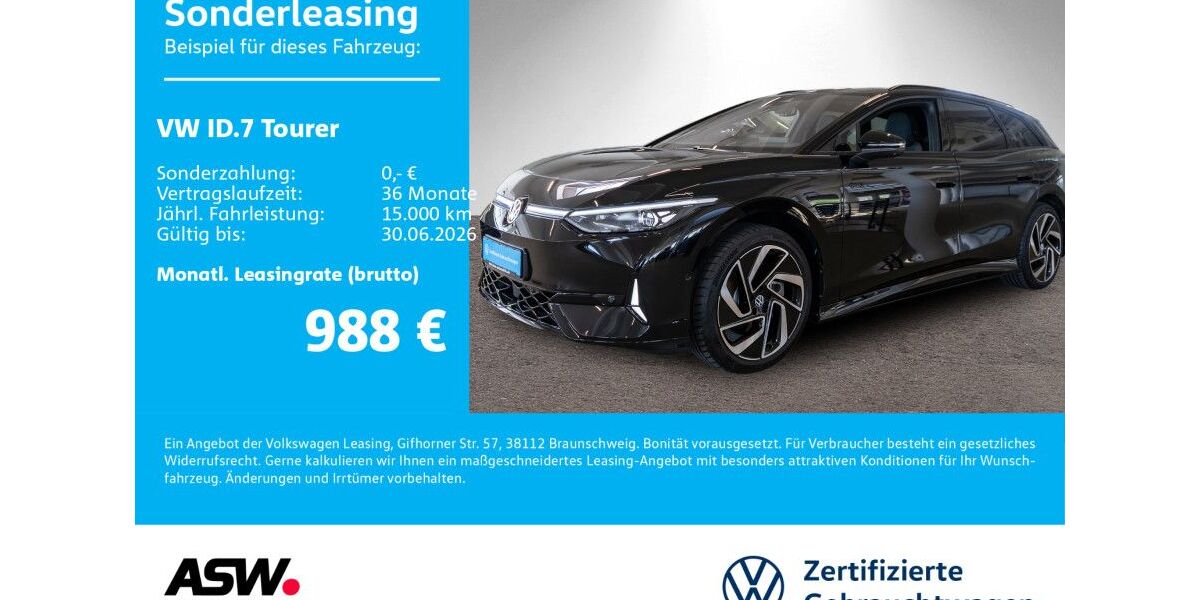 VW ID.7 9.900 km 68.890 &euro; Neckarsulm 74172