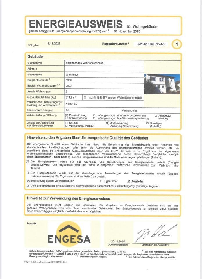Familienfreundliche 5-Zimmer-Wohnung mit Balkon, Garten, Garage &