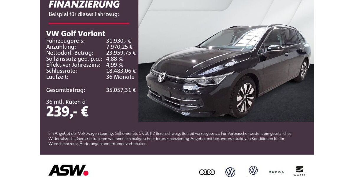 VW Golf 28.000 km 31.930 € Weinsberg 74189