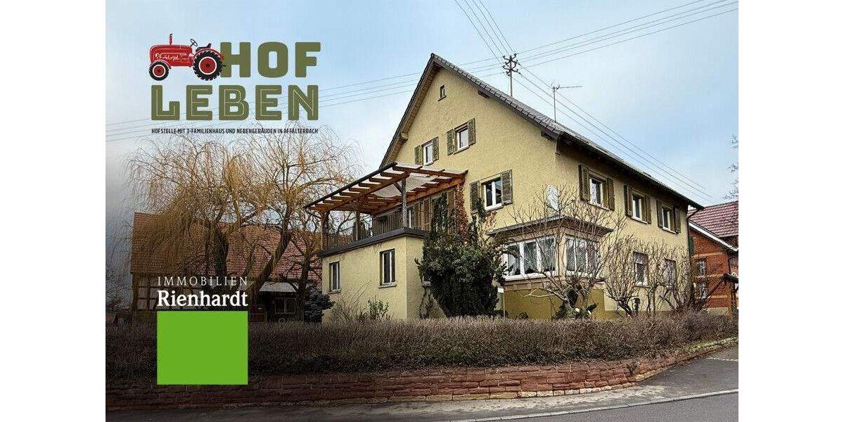 Mehrfamilienhaus, Wohnhaus Affalterbach - 1 Zimmer, 313 m&sup2;, 1.150.000&euro; | Angebot:25741011