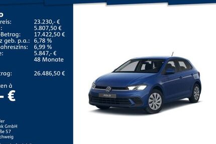 VW Polo 3.500 km 23.230 € Mosbach 74821