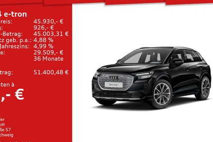 Audi Q4 e-tron 13.500 km 41.960 € Mosbach 74821