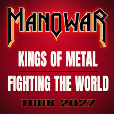 Manowar - Kings Of Metal Fighting The World Tour 2027 08.02.2027 Messe Freiburg