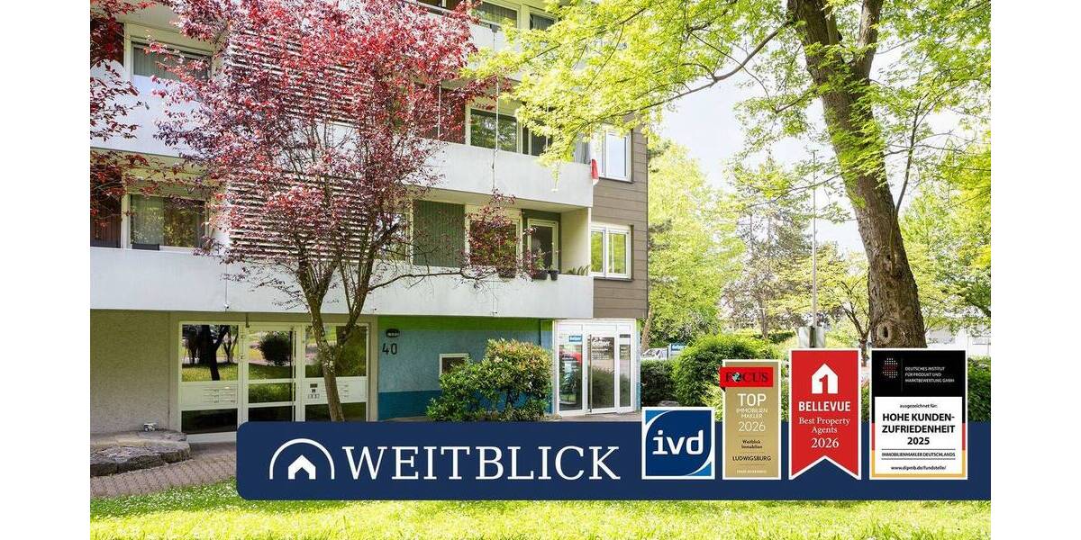 Etagenwohnung Ludwigsburg Eglosheim - 3 Zimmer, 73 m&sup2;, 179.000&euro; | Angebot:26841073