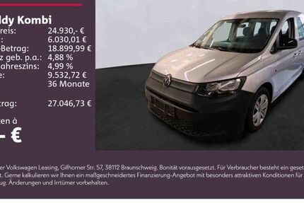 VW Caddy 26.300 km 24.930 € Neckarsulm 74172