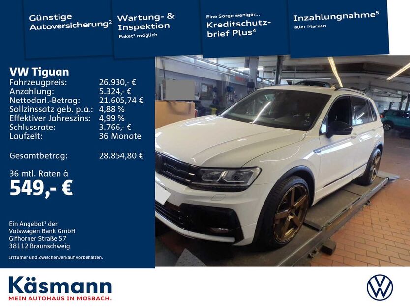 VW Tiguan 99.213 km 24.950 € Mosbach 74821