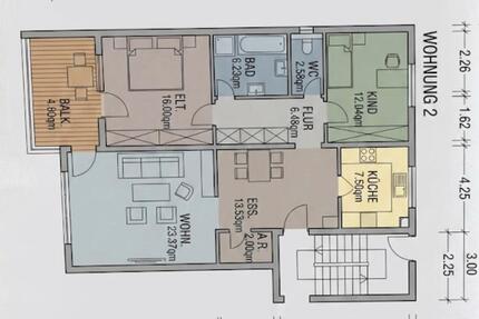 Wohnung Neuenstadt am Kocher - 4 Zimmer, 95 m&sup2;, 318.000&euro; | Angebot:27067345
