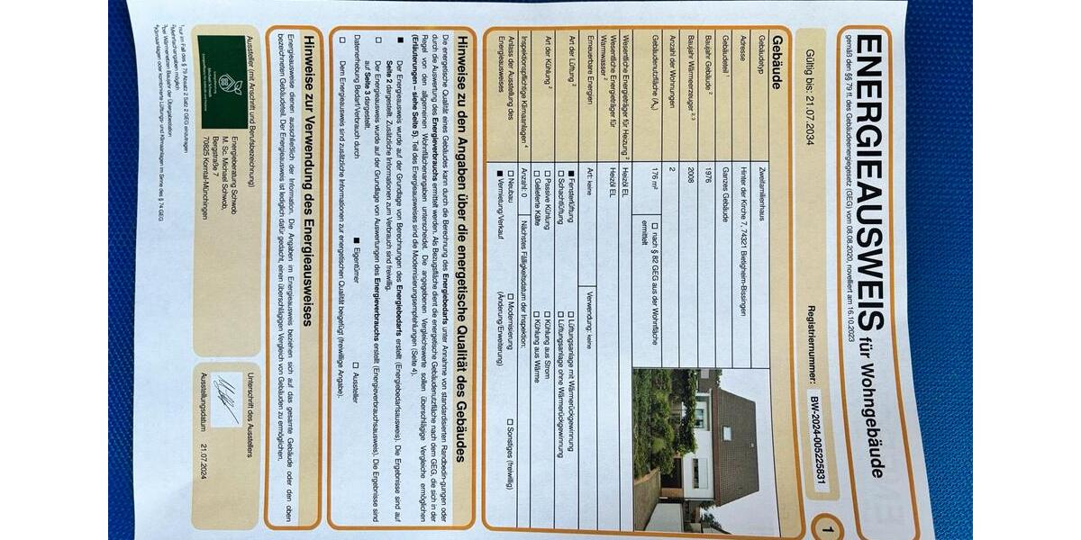 Einfamilienhaus Bietigheim-Bissingen Bissingen - 7 Zimmer, 165 m&sup2;, 548.000&euro; | Angebot:26331514