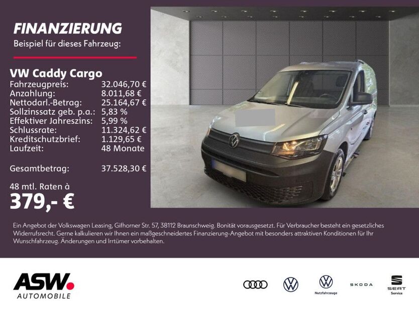 VW Caddy 17.000 km 32.047 € Neckarsulm 74172